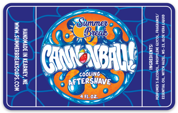 Cannonball! Aftershave