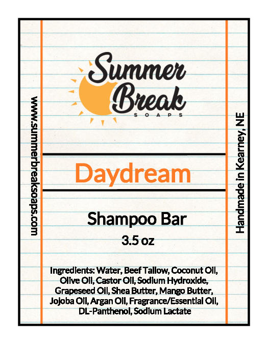 Daydream Shampoo Bar