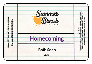 Homecoming Bath Soap